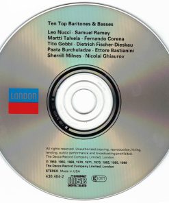 Alternative view of Various - Ten Top Baritones & Basses (CD, Comp) (Near Mint (NM or M-))