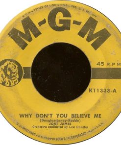 Joni James - Why Don't You Believe Me / Purple Shades (7") (Very Good (VG))