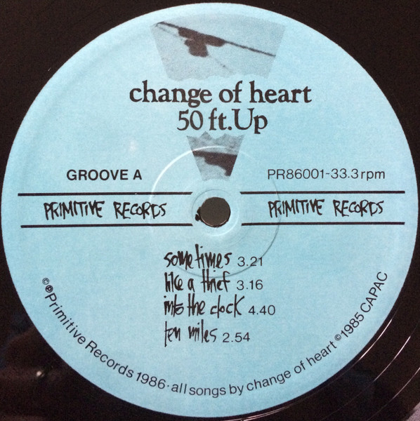 Change Of Heart - 50 Ft. Up (LP, Album) (Mint (M)) - Image 3