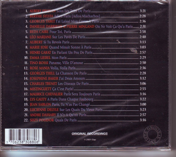 Various - Ca! C'est Paris (CD, Comp) (Near Mint (NM or M-)) - Image 2