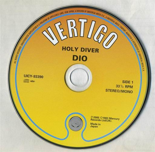 Dio (2) - Holy Diver (CD, Album, RE, RM, Pap) (Near Mint (NM or M-)) - Image 4
