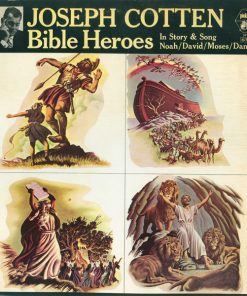 Joseph Cotten - Bible Heroes In Story And Song (LP) (Mint (M))