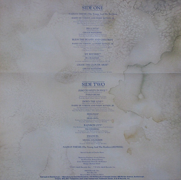 Various - Nadia's Theme (The Young And The Restless) (LP, Comp) (Mint (M)) - Image 2