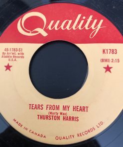 Thurston Harris - Tears From My Heart  (7", Single) (Very Good Plus (VG+))