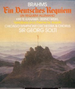 Johannes Brahms, Kiri Te Kanawa, Bernd Weikl, Chicago Symphony Orchestra & Chicago Symphony Chorus, Georg Solti - Ein Deutsches Requiem = Un Requiem Allemand / Variations On A Theme By Haydn (2xCD, Album, RE) (Near Mint (NM or M-))