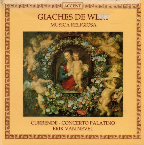 Giaches De Wert - Currende, Concerto Palatino, Erik Van Nevel - Musica Religiosa (CD) (Near Mint (NM or M-))
