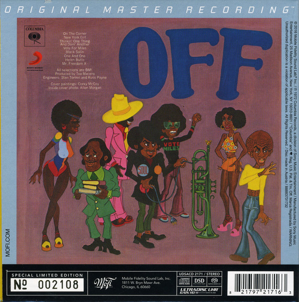 Miles Davis - On The Corner (SACD, Hybrid, Album, Ltd, Num, RE) (Near Mint (NM or M-)) - Image 2