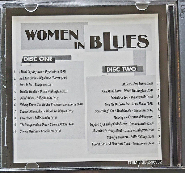 Various - Women In Blues (2xCD, Comp) (Near Mint (NM or M-)) - Image 2