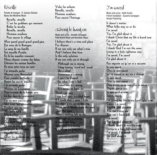 Hart Rouge, Keith Hunter And The Witness For Christ Choir - Bonsoir Québec (CD, Album) (Near Mint (NM or M-)) - Image 3