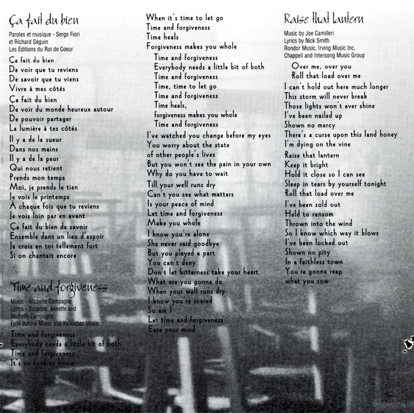 Hart Rouge, Keith Hunter And The Witness For Christ Choir - Bonsoir Québec (CD, Album) (Near Mint (NM or M-)) - Image 5