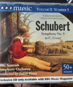 Alternative view of Franz Schubert, BBC Scottish Symphony Orchestra, Takuo Yuasa - Symphony No. 9 In C (Great) (CD) (Near Mint (NM or M-))