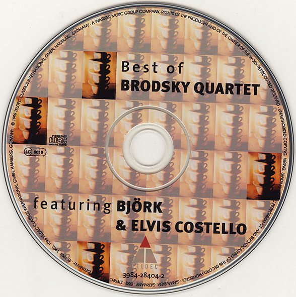 Brodsky Quartet Featuring Björk & Elvis Costello - Best Of Brodsky Quartet (CD, Comp) (Near Mint (NM or M-)) - Image 3