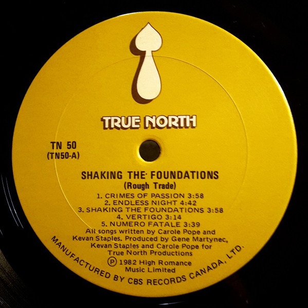 Rough Trade - Shaking The Foundations (LP, Album) (Mint (M)) - Image 3