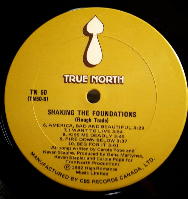 Rough Trade - Shaking The Foundations (LP, Album) (Mint (M)) - Image 4
