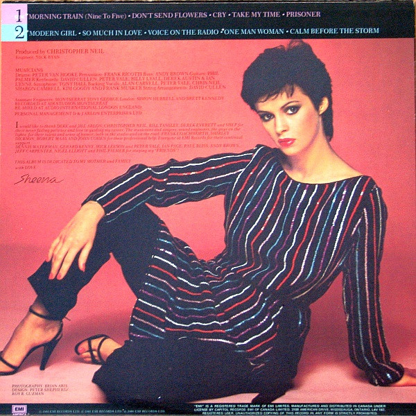 Sheena Easton - Sheena Easton (LP, Album) (Mint (M)) - Image 2
