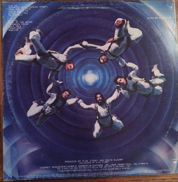 Journey - Frontiers (LP, Album) (Mint (M)) - Image 2