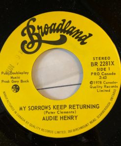 Audie Henry - My Sorrows Keep Returning / All I Can Do (7", Single) (Very Good Plus (VG+))