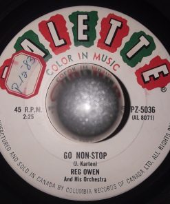 Alternative view of Reg Owen And His Orchestra - Go Non-Stop / Obsession (7", Single) (Very Good Plus (VG+))