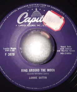 Lonnie Sattin - Ring Around The Moon (7", Single) (Very Good Plus (VG+))