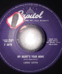 Alternative view of Lonnie Sattin - Ring Around The Moon (7", Single) (Very Good Plus (VG+))