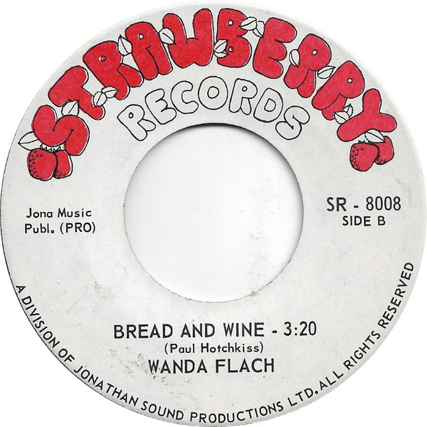 Wanda Flach - Mr. Whiskey / Bread And Wine (7", Single) (Very Good (VG)) - Image 2