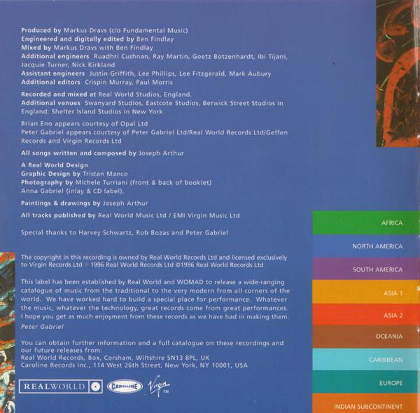 Joseph Arthur - Big City Secrets (CD, Album) (Near Mint (NM or M-)) - Image 2