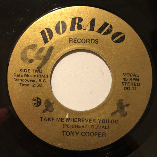Tony Cooper (6) - More Than One Make A Crowd (7") (Very Good Plus (VG+)) - Image 2