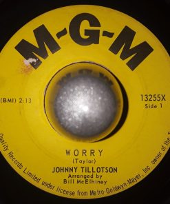 Johnny Tillotson - Worry (7", Single) (Very Good Plus (VG+))