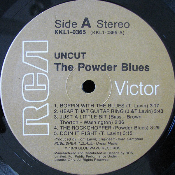 Powder Blues - Uncut (LP, Album, RE) (Mint (M)) - Image 3