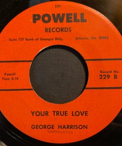 Alternative view of George Harrison (9) - This Lonely Me / Your True Love (7") (Fair (F))