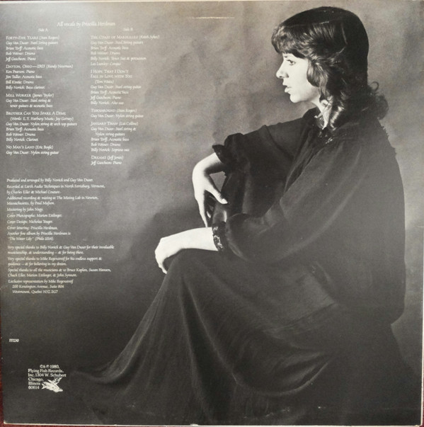 Priscilla Herdman - Forgotten Dreams (LP, Album, All) (Mint (M)) - Image 2