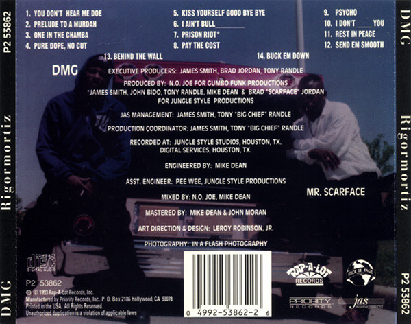 DMG - Rigormortiz (CD, Album) (Very Good Plus (VG+)) - Image 2