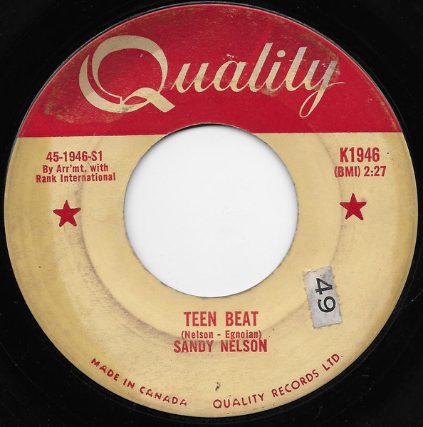 Sandy Nelson - Teen Beat (7") (Near Mint (NM or M-))