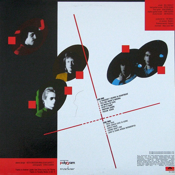 The Inmates (2) - Shot In The Dark (LP, Album) (Mint (M)) - Image 2