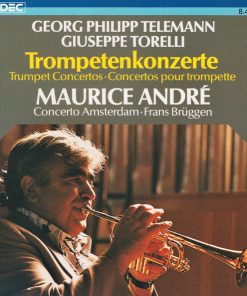 Georg Philipp Telemann, Giuseppe Torelli, Maurice André, Concerto Amsterdam, Frans Brüggen - Trompetenkonzerte = Trumpet Concertos = Concertos Pour Trompette (CD, Album) (Near Mint (NM or M-))