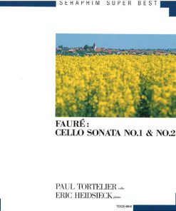 Gabriel Fauré, Paul Tortelier - Eric Heidsieck - Sonates Nos 1 & 2 • Élégie • Sérénade • Papillon (CD, RE) (Near Mint (NM or M-))