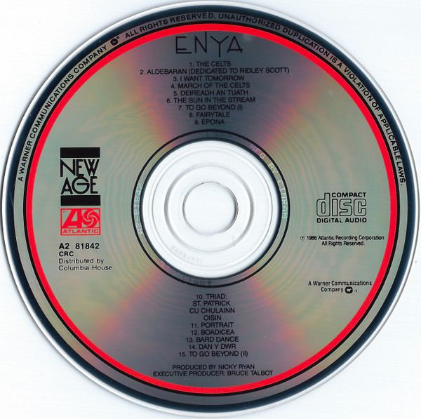Enya - Enya (CD, Album, Club, RE, RM) (Near Mint (NM or M-)) - Image 3