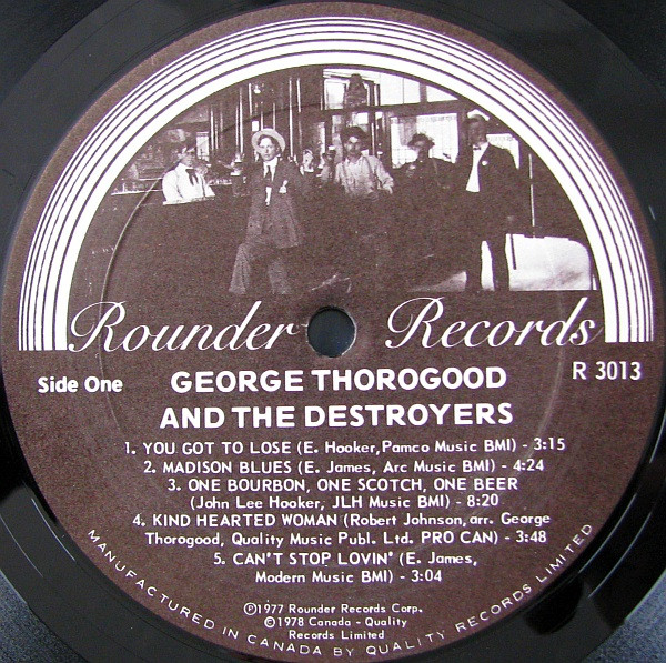 George Thorogood & The Destroyers - George Thorogood And The Destroyers (LP, Album) (Mint (M)) - Image 3