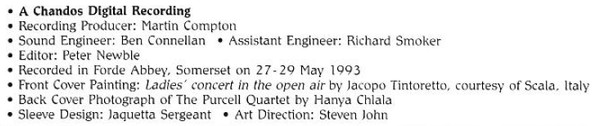 William Lawes, The Purcell Quartet - Fantasia Suites (CD, Album) (Near Mint (NM or M-)) - Image 3