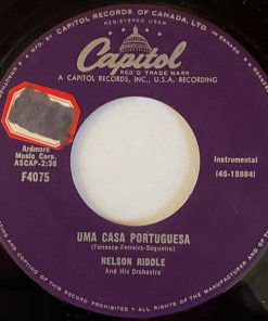 Alternative view of Nelson Riddle And His Orchestra - Birds Of Paradise / Una Casa Portuguesa (7", Single) (Very Good Plus (VG+))