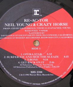 Neil Young & Crazy Horse - Reactor (LP, Album, Qua) (Mint (M)) - Image 3
