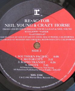 Neil Young & Crazy Horse - Reactor (LP, Album, Qua) (Mint (M)) - Image 4