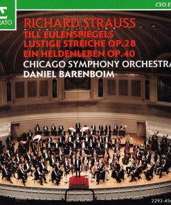 Richard Strauss, Chicago Symphony Orchestra, Daniel Barenboim - Till Eulenspiegels Lustige Streiche Op. 28 / Ein Heldenleben Op. 40 (CD, Album) (Near Mint (NM or M-))