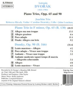 Alternative view of Antonín Dvořák, Joachim Trio - Piano Trios, Vol 1 - Piano Trio In F Minor • Dumky Trio (CD, Album) (Near Mint (NM or M-))