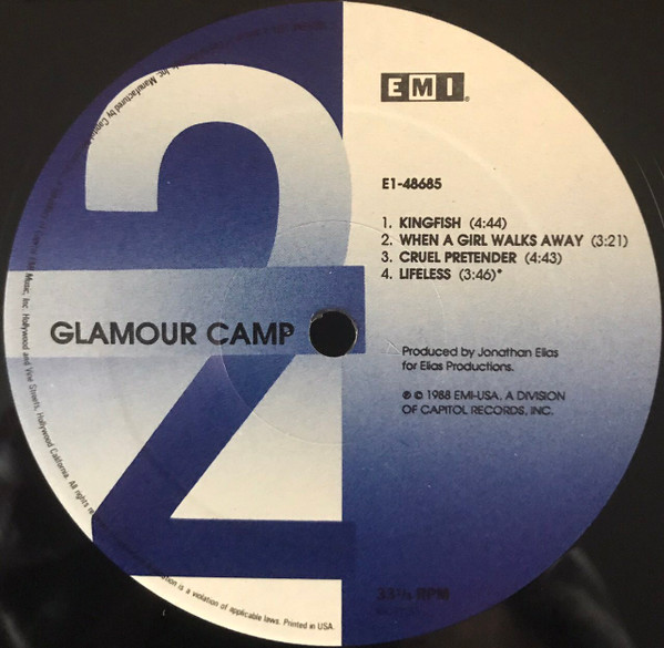 Glamour Camp - Glamour Camp (LP, Album) (Mint (M)) - Image 4