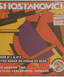 Dmitri Shostakovich, Moscow Piano Trio, Natalia Guerassimova - Trios No 1 & No 2 / Seven Songs On Poems By Blok (CD, Album) (Near Mint (NM or M-))