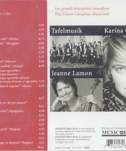 Alternative view of Georg Friedrich Händel - Tafelmusik Baroque Orchestra, Karina Gauvin - Arias And Dances: Excerpts From Agrippina And Alcina (CD, Album) (Near Mint (NM or M-))