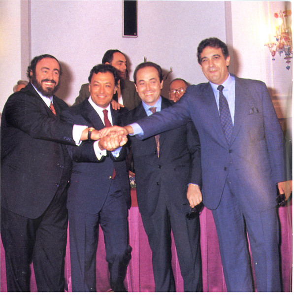 José Carreras, Placido Domingo, Luciano Pavarotti, Zubin Mehta - In Concert (CD, Album, Club, RE) (Near Mint (NM or M-)) - Image 5