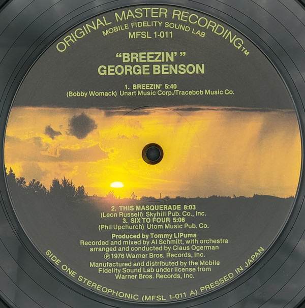 George Benson - Breezin' (LP, Album, Ltd, RE, RM) (Near Mint (NM or M-)) - Image 3
