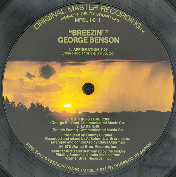 George Benson - Breezin' (LP, Album, Ltd, RE, RM) (Near Mint (NM or M-)) - Image 4